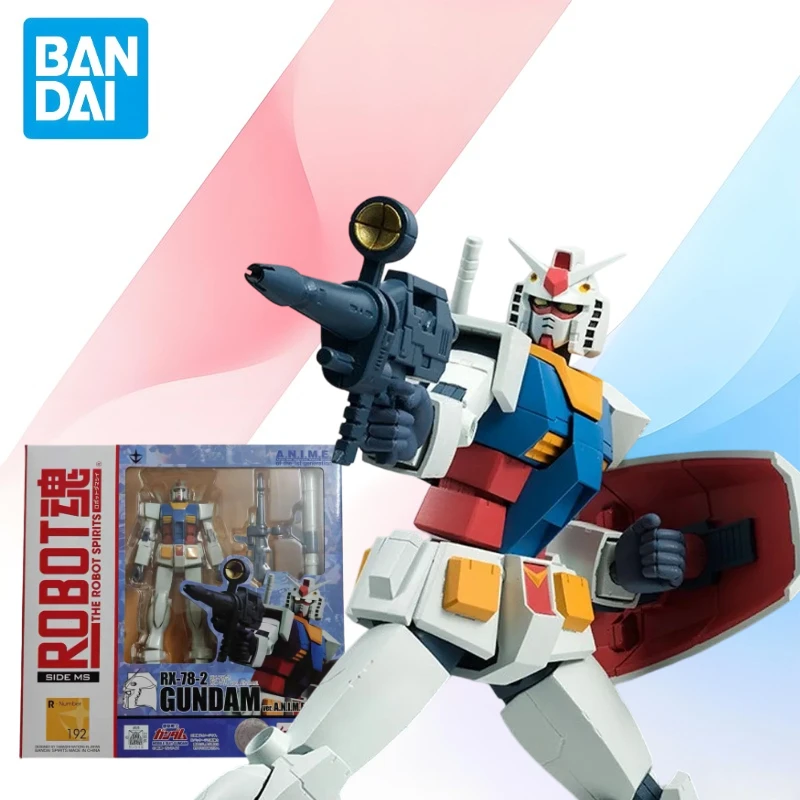 

В наличии Оригинальная фигурка BANDAI THE ROBOT SPIRITS RX-78-2 GUNDAM Ver.A.N.I.M.E. Фигурка-модель, игрушка в подарок для ребенка, упаковка в пенопластовой коробке
