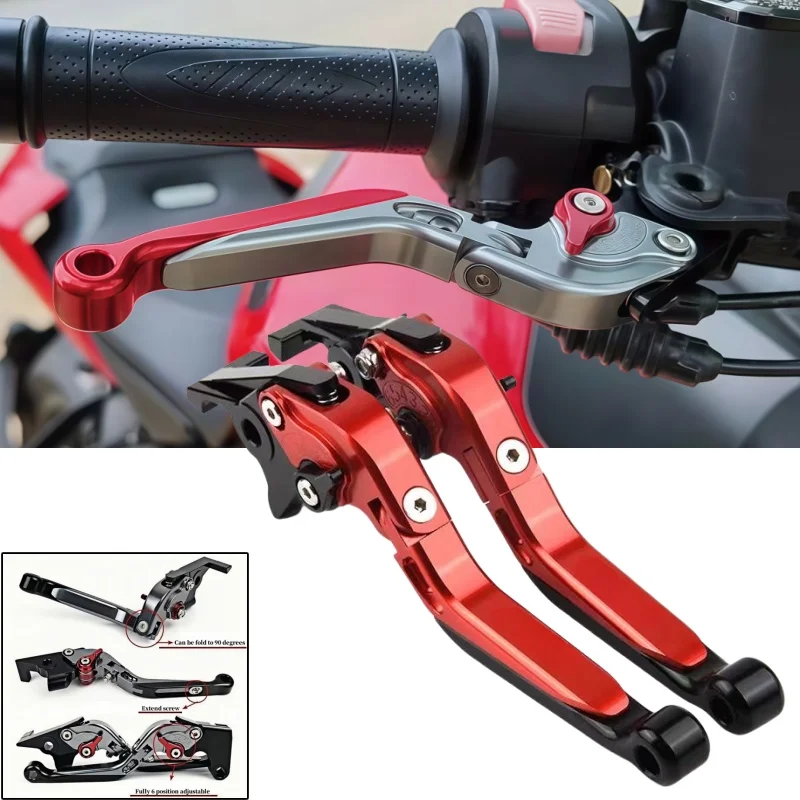 

Motorcycle Brake Lever Set For Honda CBR250RR 2018-2020 Handle Levers Foldable Adjustable 2018- 2019 2020