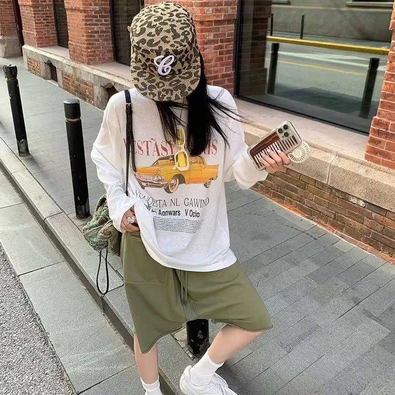Gorras Retro de Visera Plana con Letras Bordadas, Gorra de Béisbol Casual y Versátil con Estampado de Leopardo y Visera Plana para Mujeres y Hombres