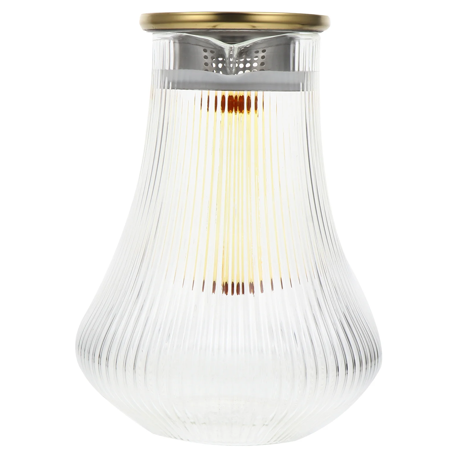 

1Pcs Water Kettle Borosilicate Glass Heat Resistant Cold Kettle Transparent Glass Teapot Multifunctional for Home Use