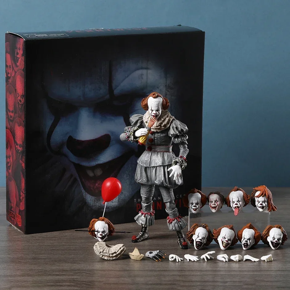 NECA The Many Faces Of Clown Action Figure Collection Model Doll Toy Gift