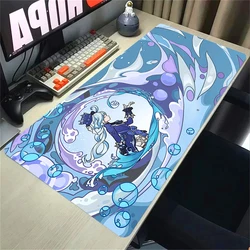 Furina Focalors Mouse Pad Genshin Impact Large Xxl Mousepad Computer Keyboard Padding Anime Gaming Genshin Accessories Desk Mats