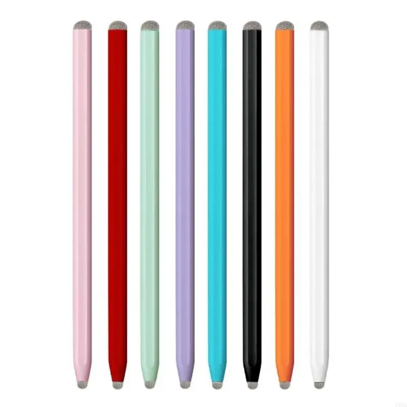 Smooth Writing Drawing Capacitive Pen 2 In 1 Fit for Smartphone Tablets Drawing Mobile Devices Professional