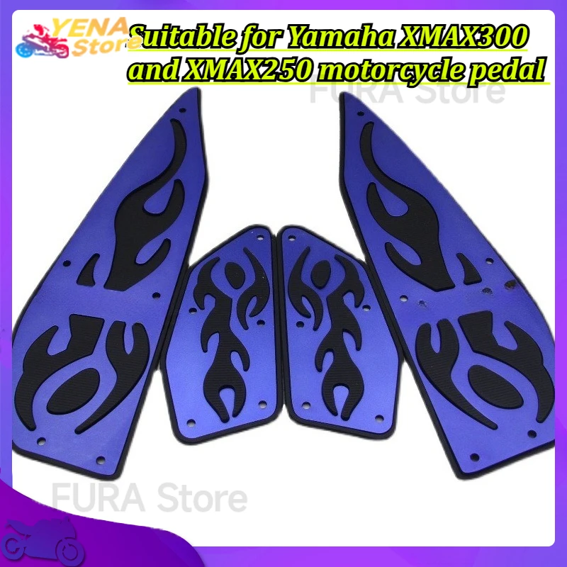 

Suitable for Yamaha XMAX300 and XMAX250 motorcycle pedal rear-mounted spike pedal accessory modification parts