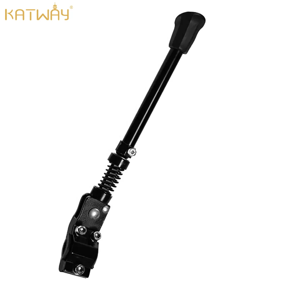 

KATWAY Aluminum Adjustable 26-36cm Bicycle Stands Kickstand: Mountain Bike Side Rear Kick Solid Reliable AccessoriesHH-AA545
