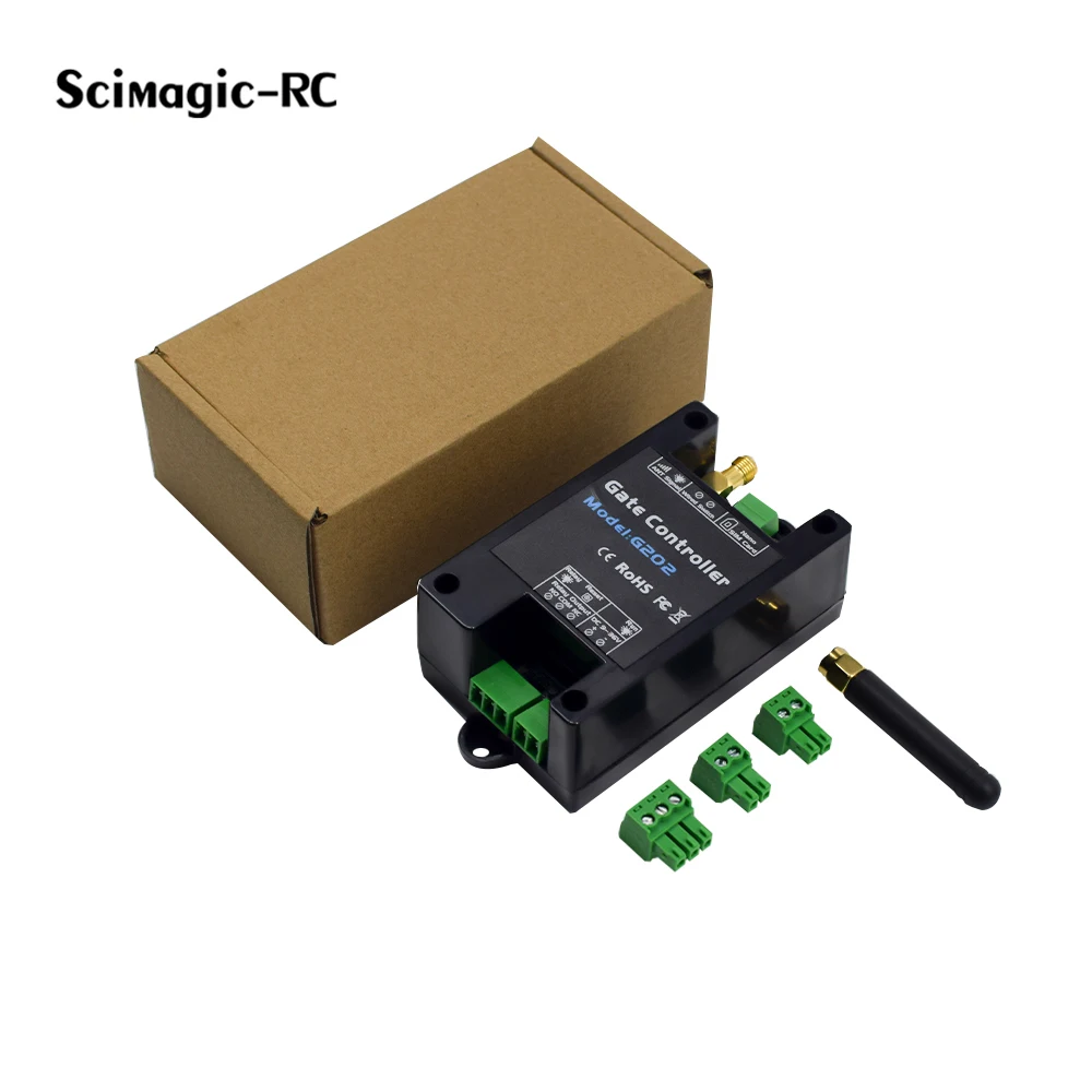 G202 GSM 2G Gate Door Opener Relay Switch Wireless Electric Gate Remote Controller Door Access Free Call 850/900/1800/1900MHz