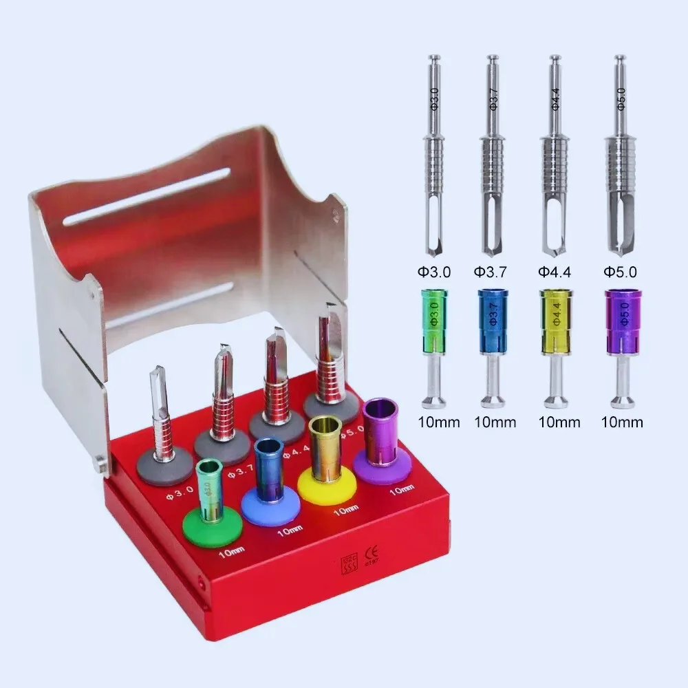 

Комплект циркулярной пилы для самошлифования, набор сверл для зубных имплантатов, сверло для сбора автогенных костей, сверло для маркировки чипов, хирургическая шишка f