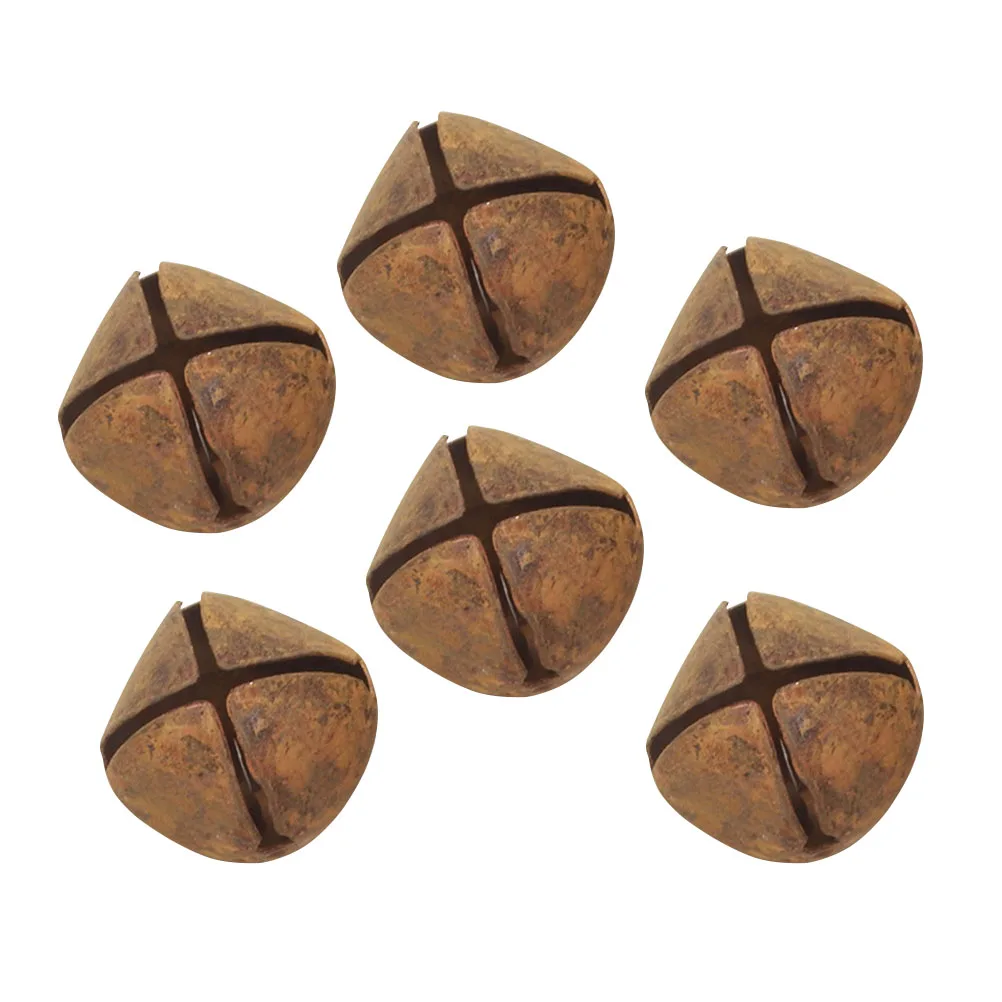 

300 pcs Rusty Bell Pendant DIY Decoration Vintage Bells Hanging for Christmas Party Home Store Hotel Restaurant
