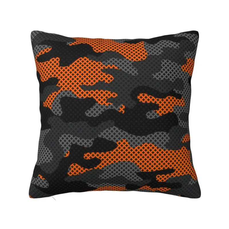 Luxury Street Urban Camouflage Cushion Cover 66*66 cm Velvet Throw Pillow Case Living Room Decoration Bedding Sofa Pillowcase