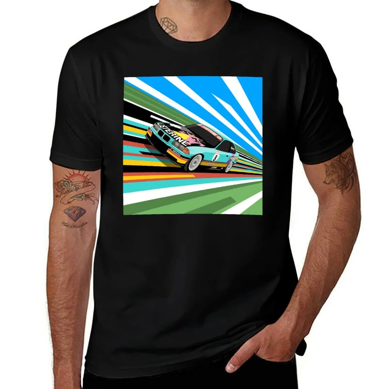 

Harvey Hits the Heights (InMotion) T-Shirt Modern Print Casual T-Shirt