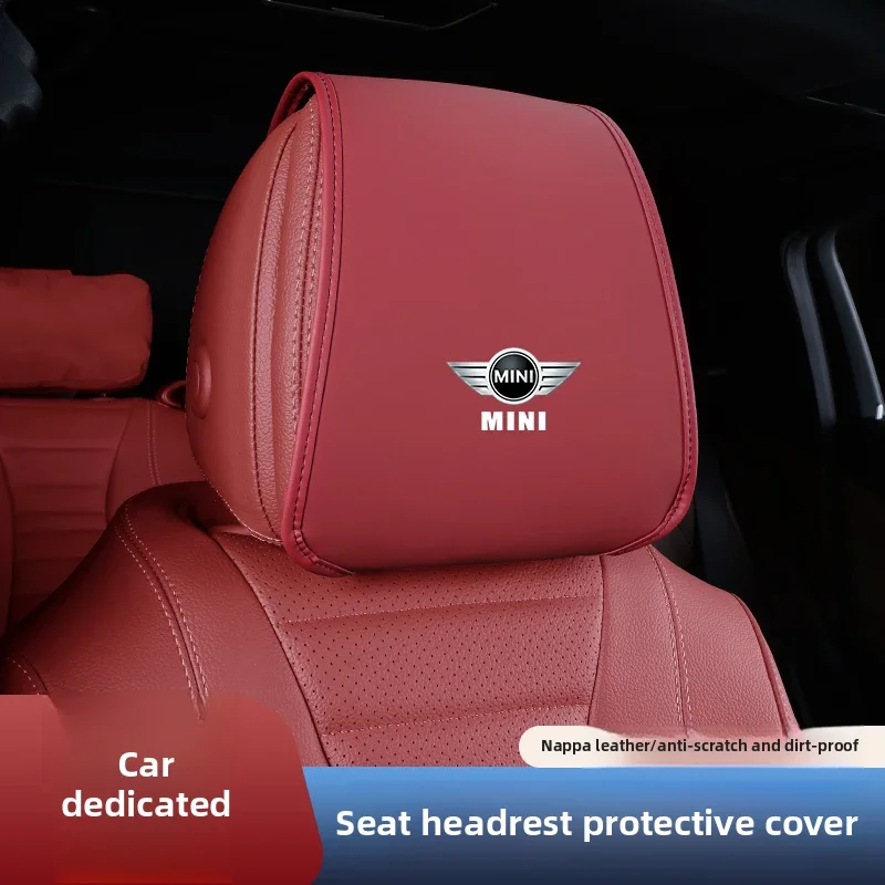 

Car Seat Headrest Pillow Anti-dirty Protector Cover For BMW Mini Cooper R56 R50 R53 F56 R60 2011 2012 2013 2018 2019
