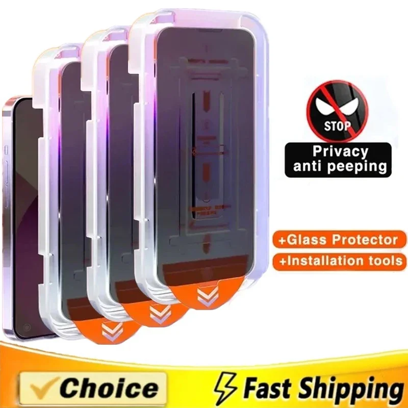 

3Pcs Dust Free Installation Privacy Screen Protector for OPPO Find X8 Pro X3 X5 Lite Anti-Spy Peeping Tempered Glass Film