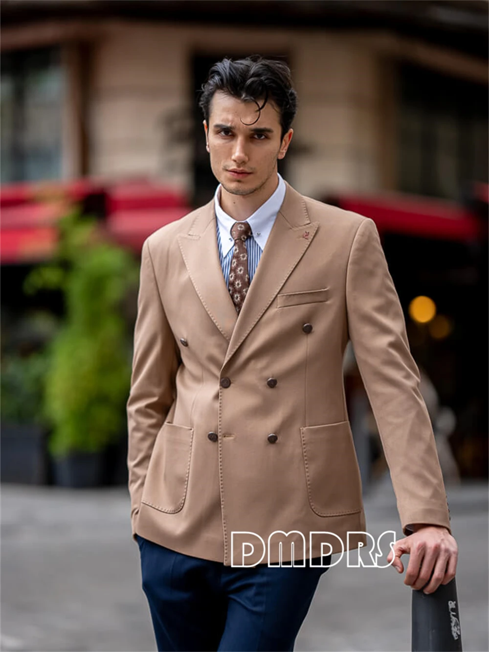 2025 Fashionable Mens Suit Jacket, Slim Fit Plus Size Suit Blazer for Men, Solid Pocket Suits XXS-7XL High End Suit