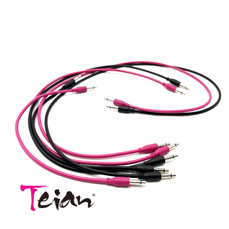 Teian 3.5mm Eurorack patch cable 60/40/20cm TPE modular synthesizer