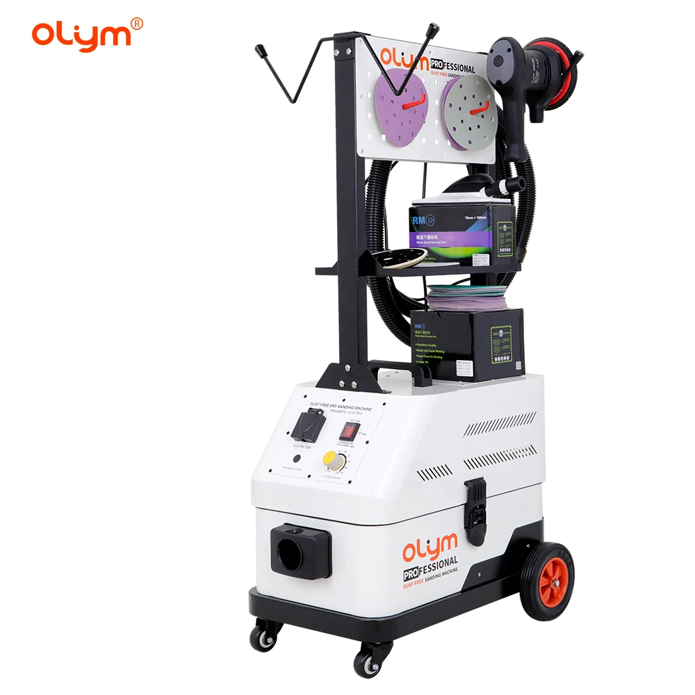 Auto Detailing Equipment Car Repair Dry Sander Dust Free Sanding Machine