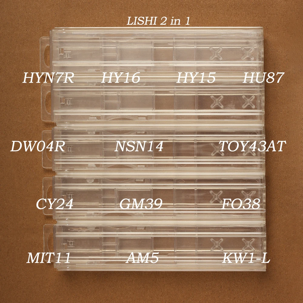 

LISHI 2 IN1 HYN7R HY16 HY15 HU87 DWO4R NSN14 TOY43AT GM39 CY24 MIT11 AM5 KW1-L FO38 слесарные инструменты