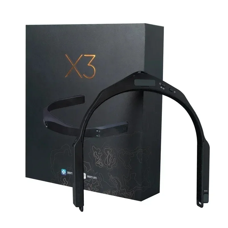 Drift Ghost Innovation X3 Head-Mounted Action Sports Cameras Cam Hands-Free Point-of-View Video Recording CMOS