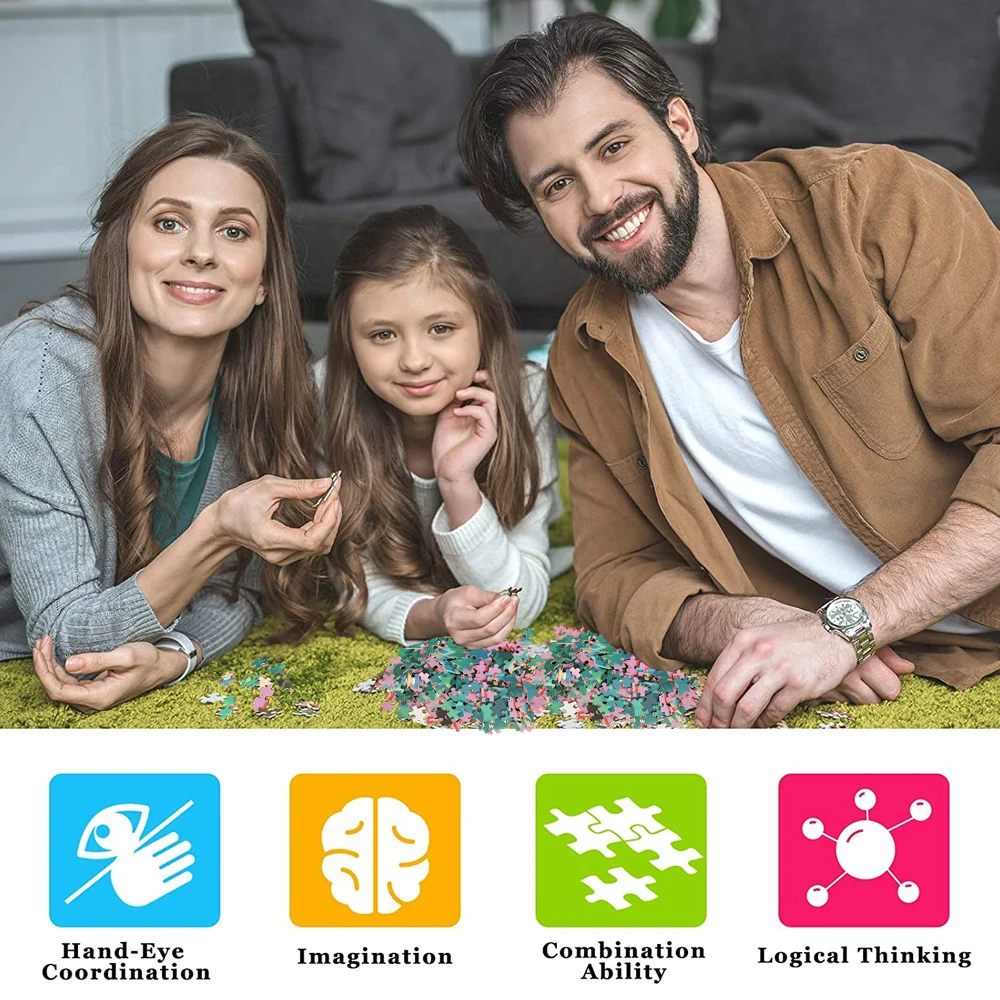 يونيكورن لغز الكرتون الفتيات الأميرة بازل قطع Diy بها بنفسك الطفل غير النظامية بازل على شكل حيوانات ألعاب تعليمية لعب هدايا عيد الميلاد للأطفال