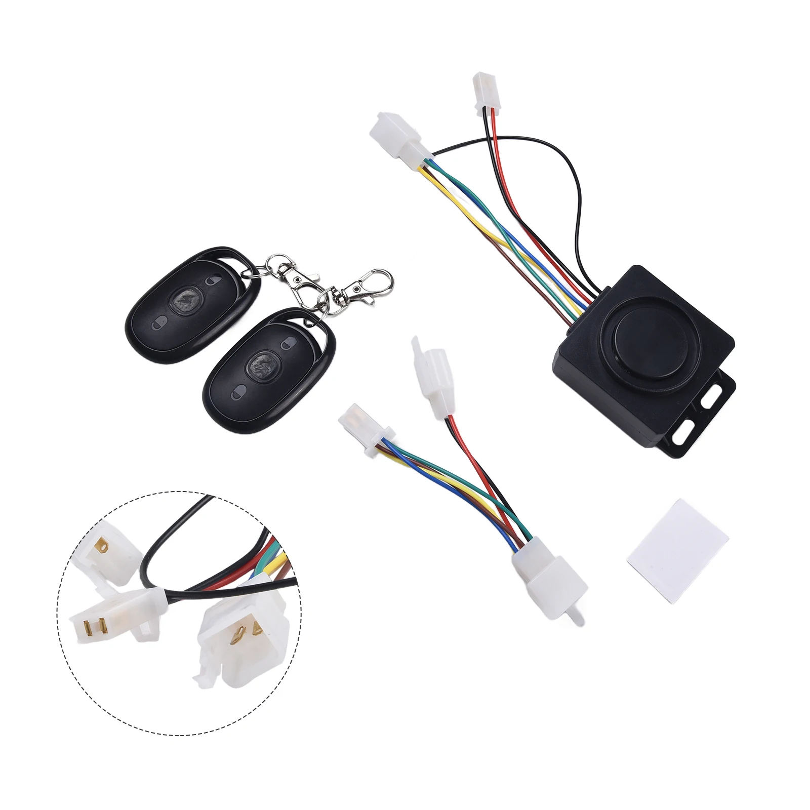 Two way Converter 4872V Anti Theft Security Rc Alarm System Vibration Detector for Enhanced Vehicle Compatibility