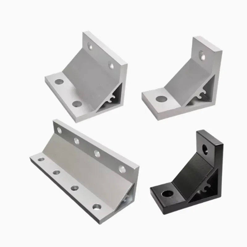 2Pcs 90 Degree Corner Angle Bracket 2020 3030 4040 4545 5050 6060 8080 Connection Joint for Aluminum Profile