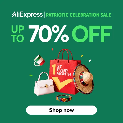 AliExpress Patriotic Celebration Sale