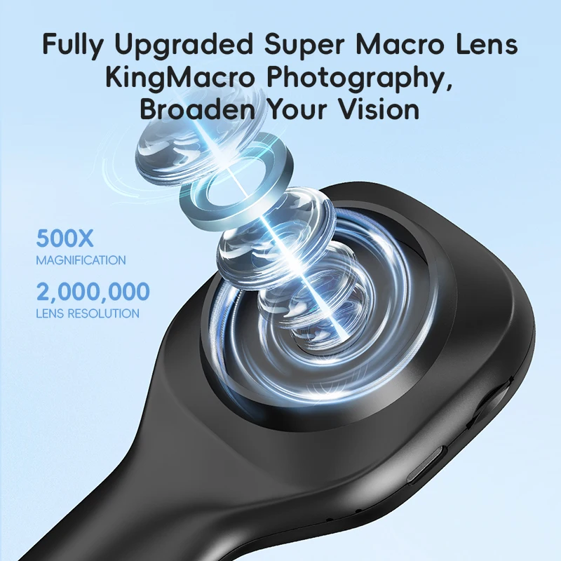 Microscope for Kids Children Microscope with 2 inch Screen 200x Zoom Mini Handheld Microscope Camera Christmas Birthday Gifts