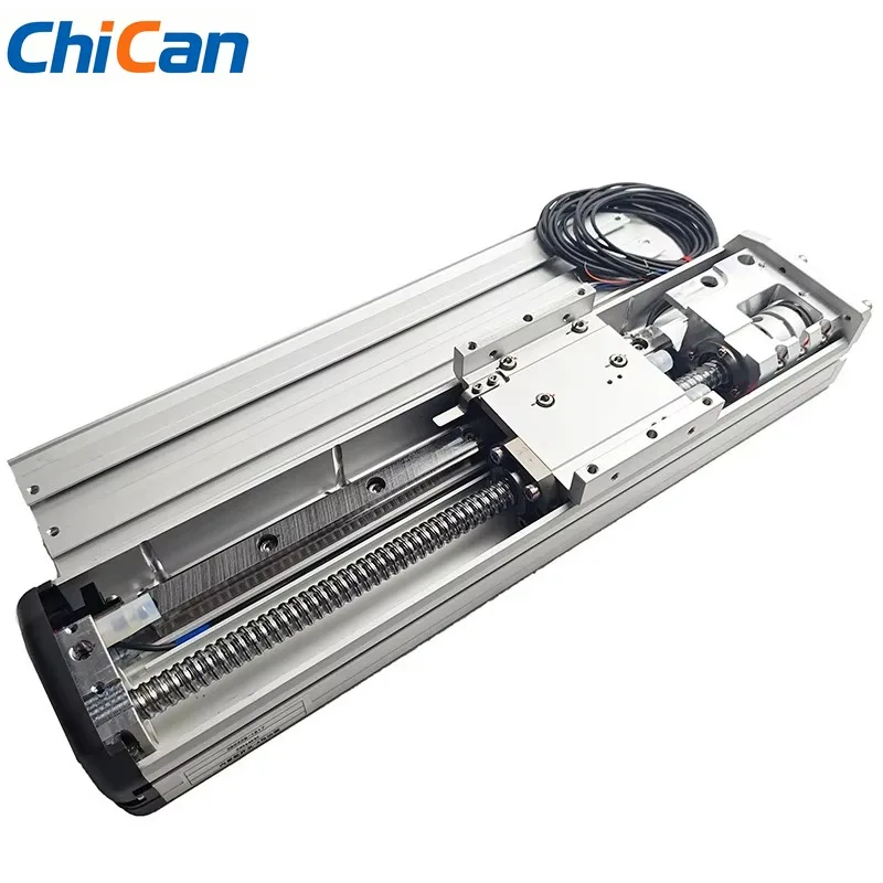 

【Smart】High Precision Single Axis PLC Controlled Ball Screw Motorized Rail Guide Linear Actuator Bearing CNC Sliding Table
