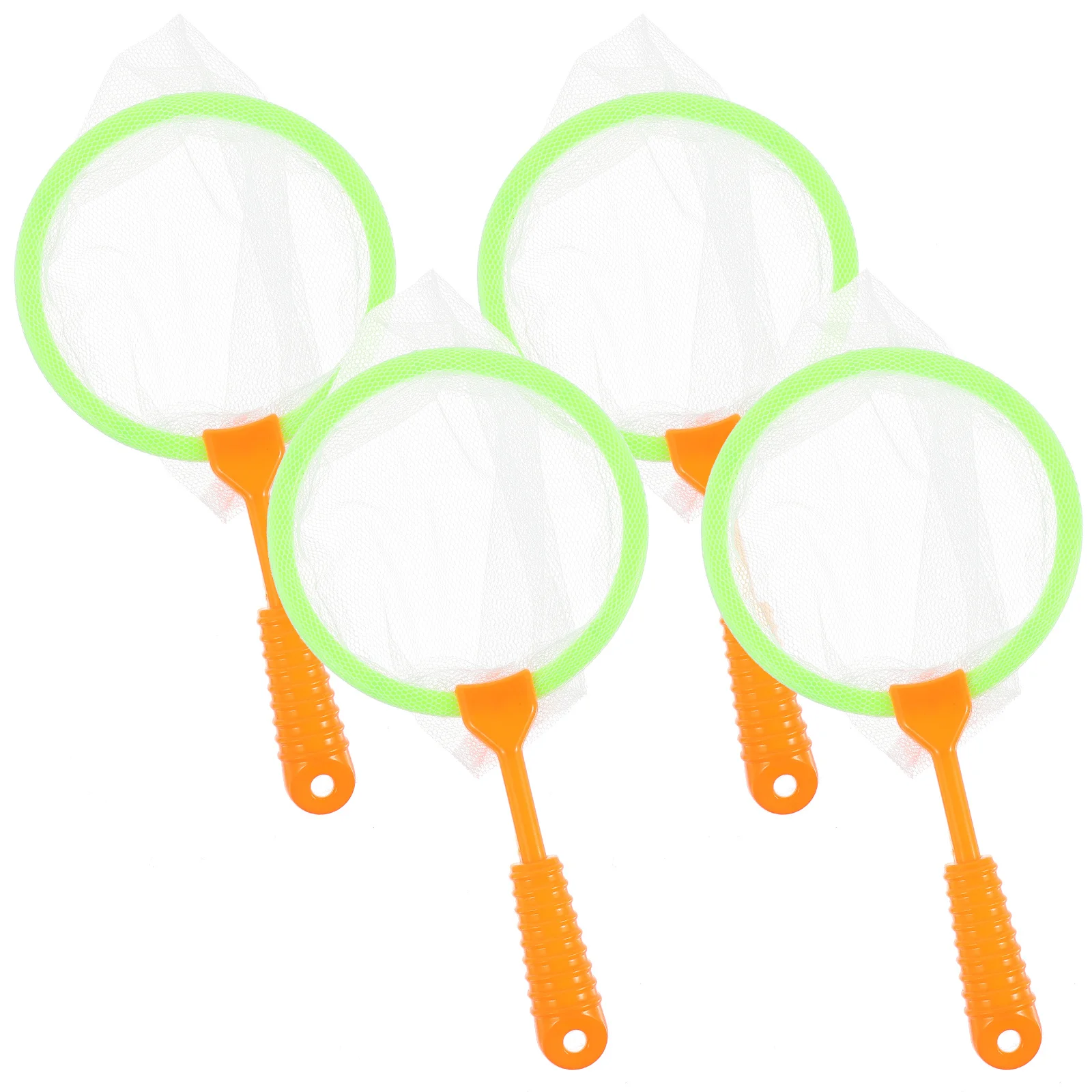 

4pcs Plastic Net For Kids Large Fishing Nets Durable Lightweight Bath Adventure Catcher Ergonomic Handle Collecting