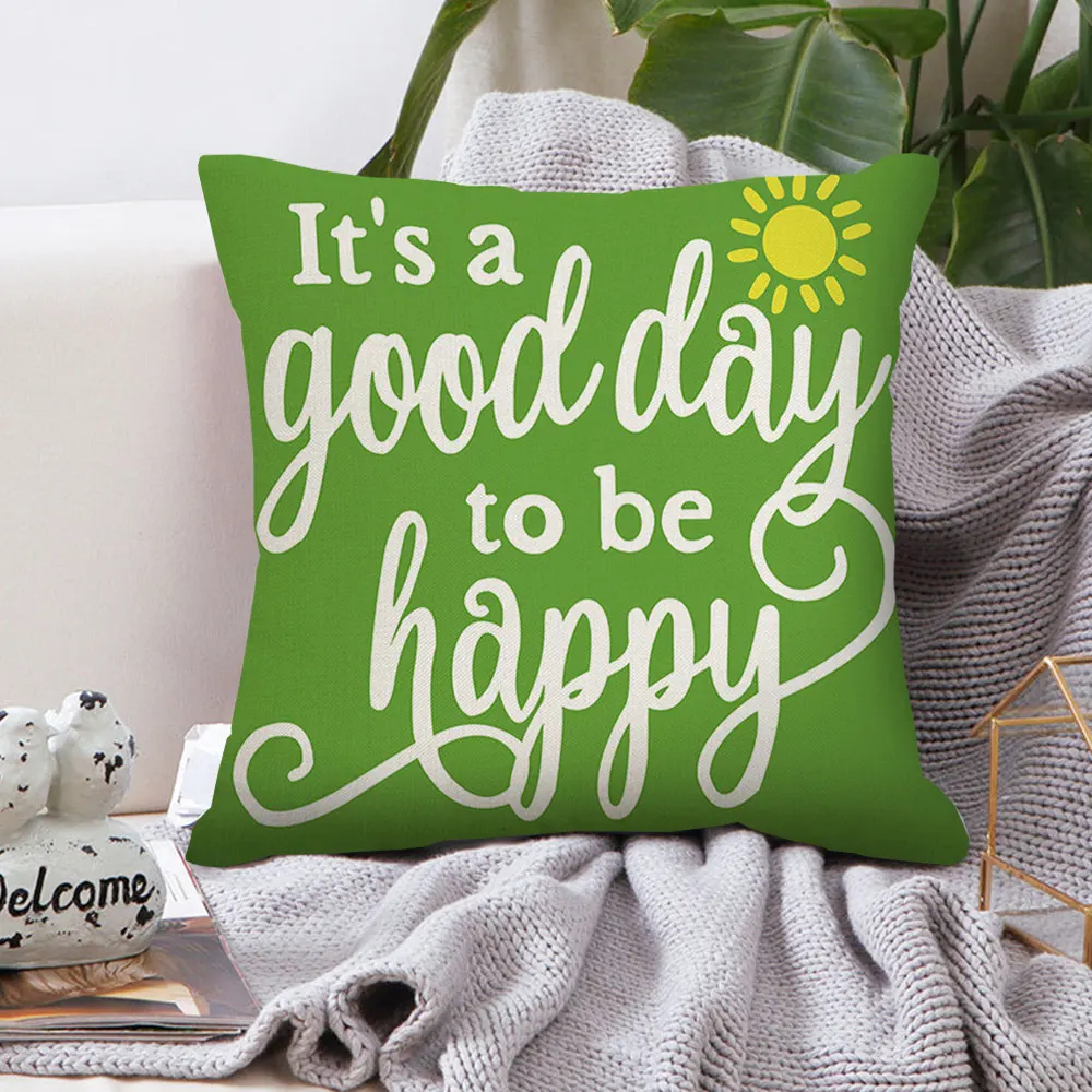 مقاوم للماء غطاء وسادة مربع ، أغطية وسادة الزخرفية ، سستة غير مرئية ، أريكة ، سيارة ، المنزل ، Siest ، 4 قطعة