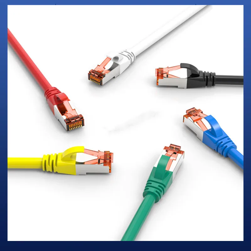 Cat6 Ethernet Cable RJ45 Lan Wire SFTP Patch Cord RJ 45 Network Cables For PS PC Internet Modem Router Cat 6 Ethernet laptops