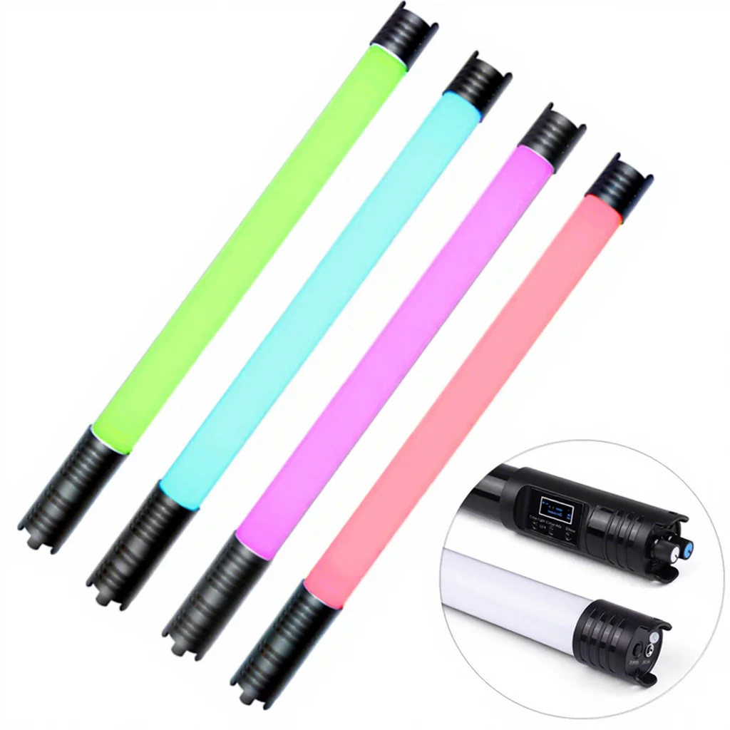 

Factory Offer Filmmakers Videographers Rgb 2 Feet Tube Lights For Led Fill Light LT-RGB2 Led RGB Video Light Stick Tube CinemaTo
