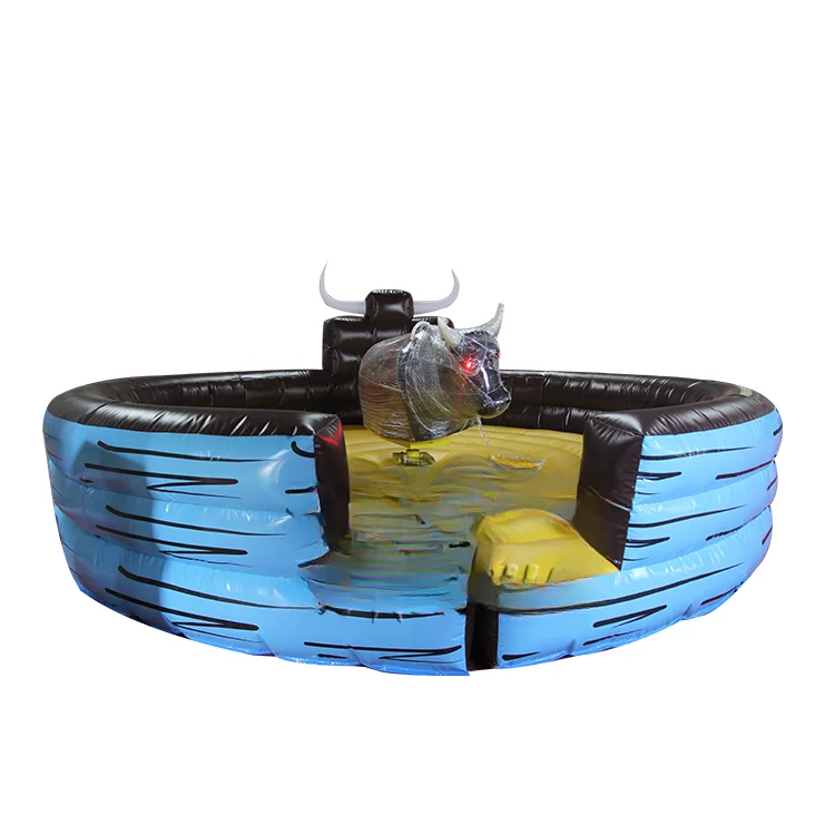 

Commercial inflatable mechanical bull cushion attractive bull cushion riding for sale Sport Games