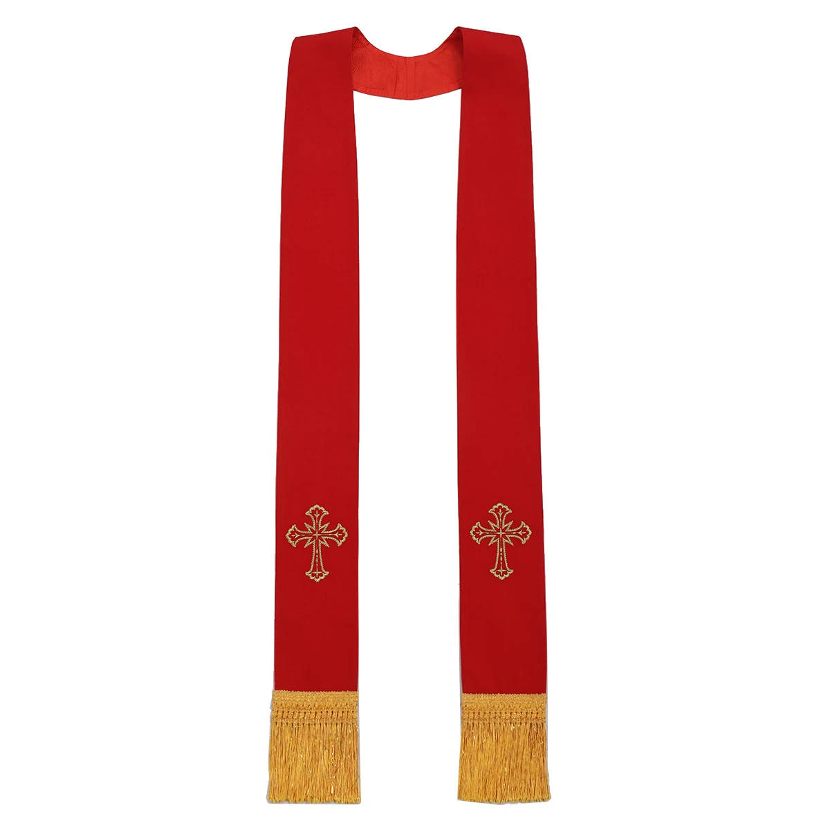 ستائر الكاهن قابلة للتشابلي، أزياء الكاهن المسيحي للبالغين، ملابس الأقراص الدينية الكاثوليكية، ملابس رجال الدين #3