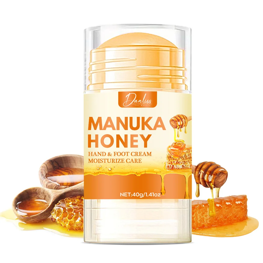 Hidratante y cuidado de los pies, exfoliante antigrietas, reparación de dureza, restauración de suavidad, crema para pies de miel, cuidado de la piel
