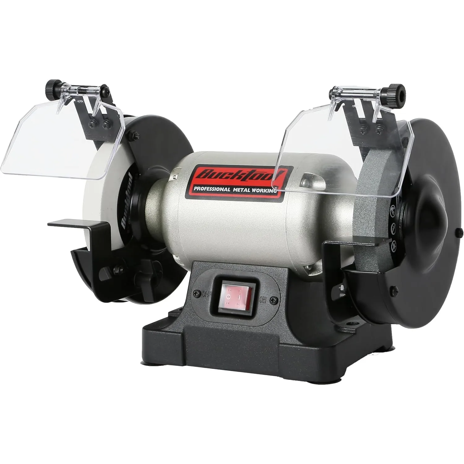 6-Inch 1/3HP Low-Speed Bench Grinder, High Precision Wobble-free Wheel Grinder, TLG-150S