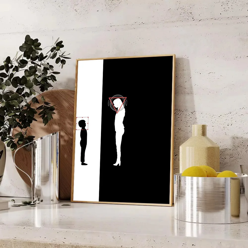 مجردة امرأة الشكل قماش جدار الفن الحد الأدنى صورة ديكور المنزل الحديث طباعة كبيرة الحجم العمل الفني المعاصر #1