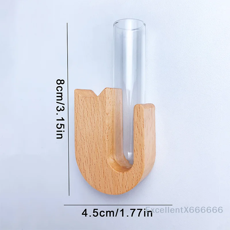 ديكور المنزل هدية تذكارية لمحبي القطط، مزهرية شعيرات القطط، مغناطيس الثلاجة، زجاج خشبي، جامع شعر الحيوانات الأليفة واللحية