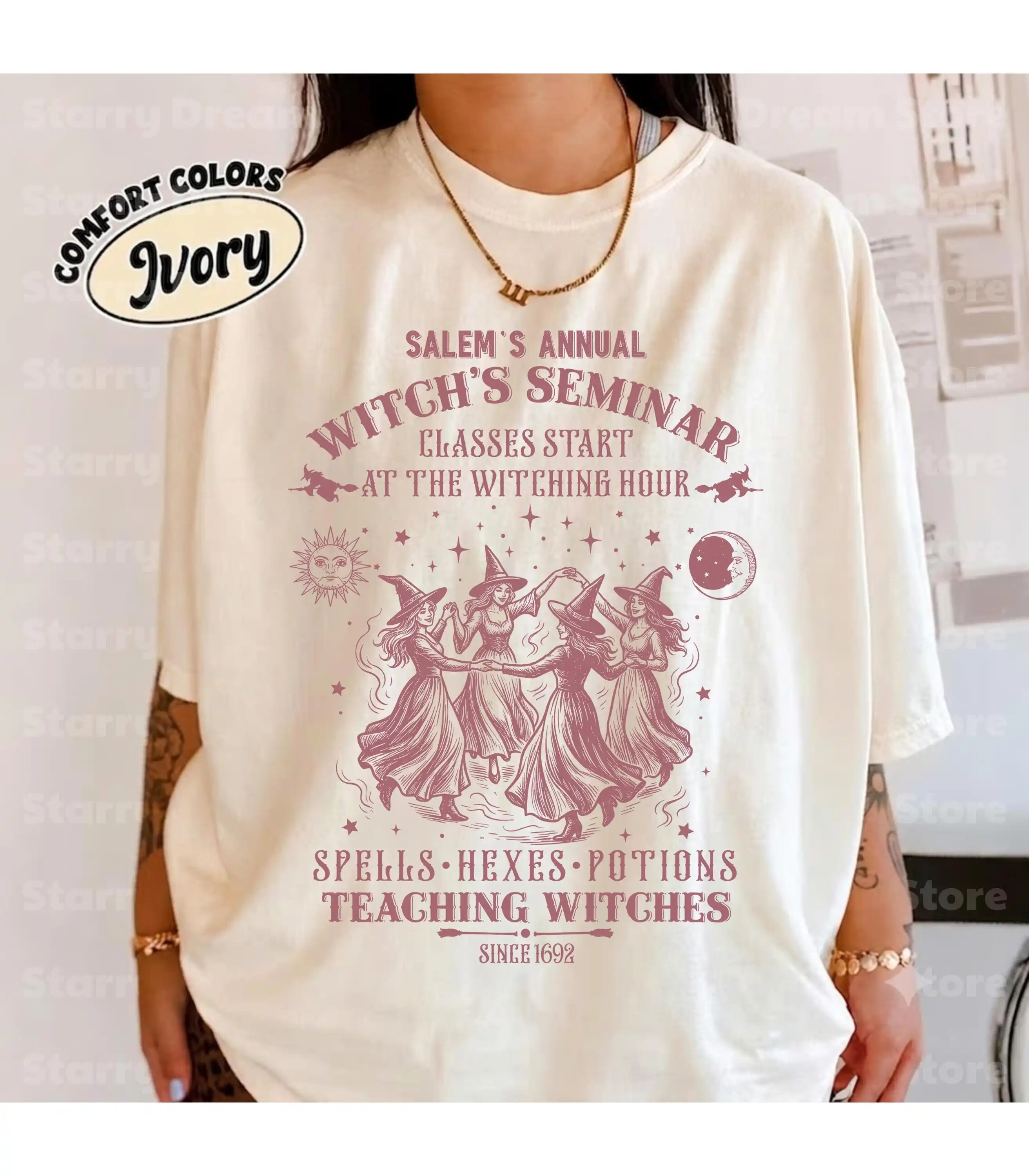Halloween Witch Shirt, Salem  Witchy Vibes Shirt , Spooky Season Shirt , Halloween Feminist Witch Shirt