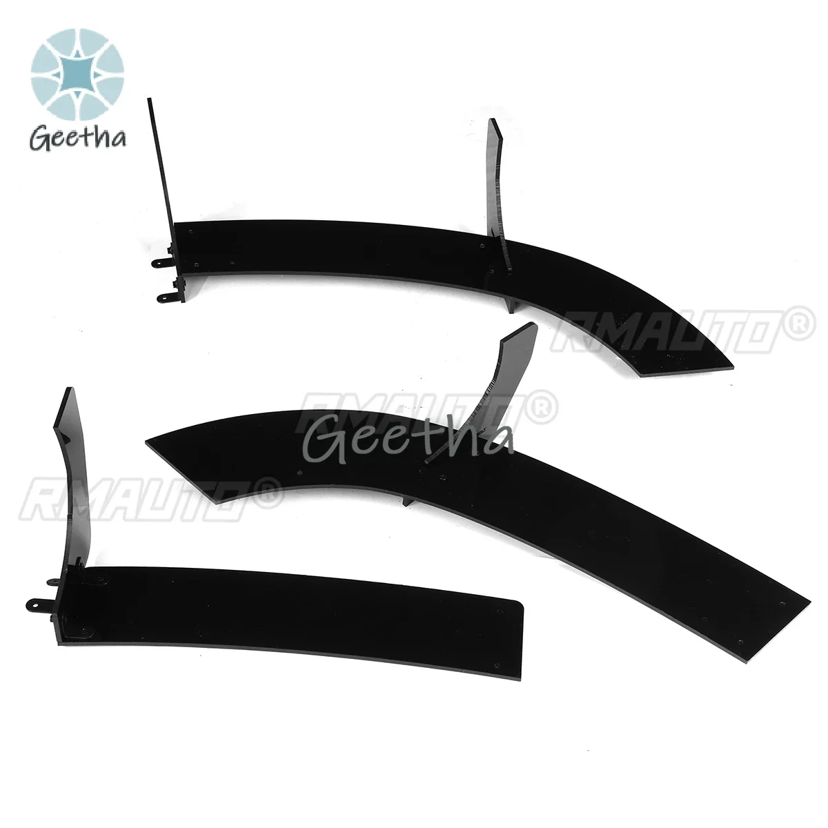 

For High Quality MK5 R32 Car Rear Diffuser Lip & Rear Side Splitters For VW For Golf MK5 R32 2005-2009 Car Rear Bumper Lip Diffu