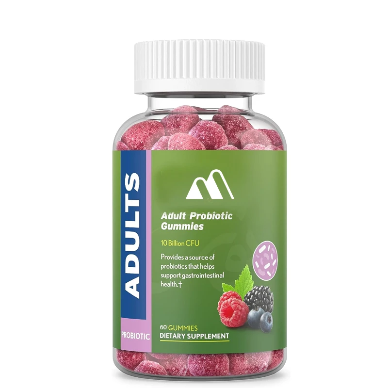 Halal Probiotic Gummies, Containing 10 Billion Colony Units of Probiotics; Non Genetically Modified, Vegetarian