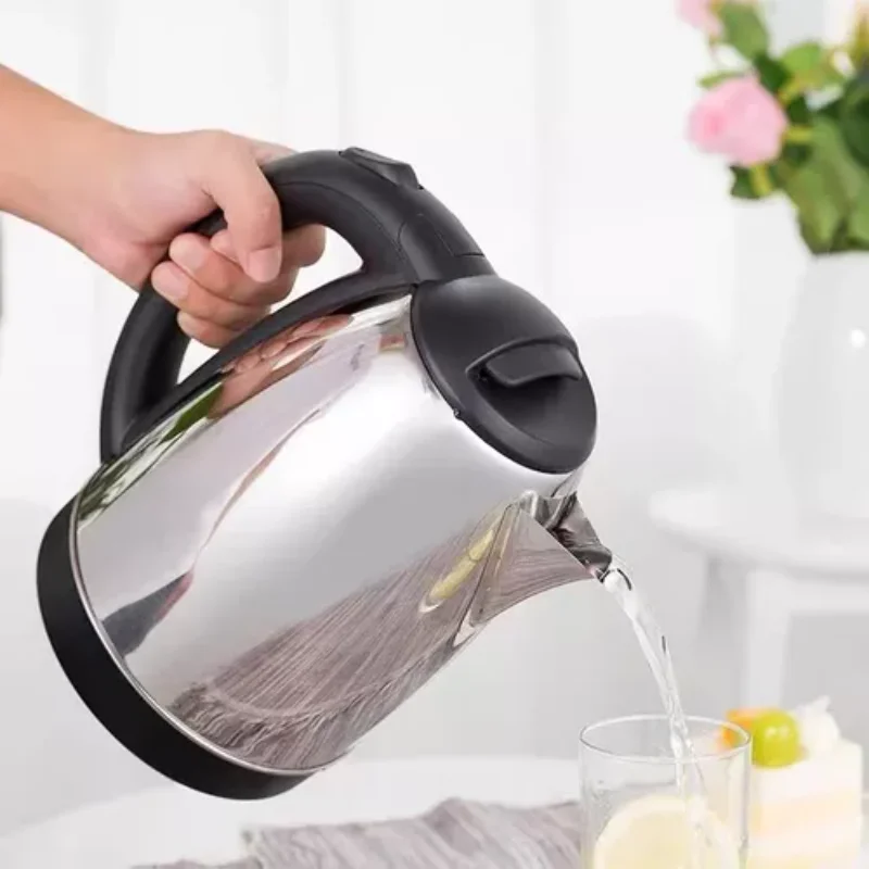 Stainless Steel 1.8L Kettle with 900W Power, Auto Shut-Off Feature