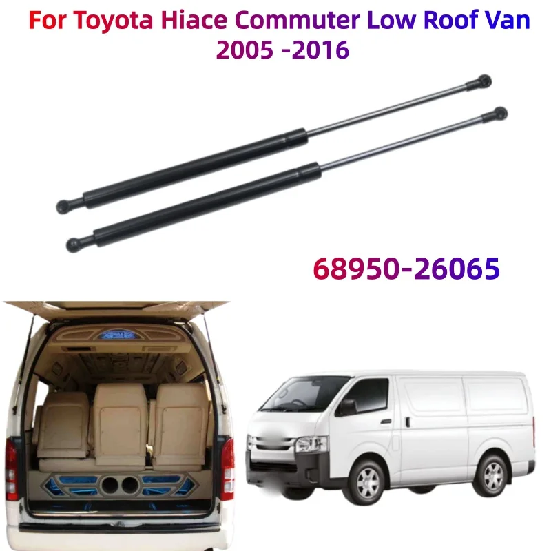 

Car Rear Trunk Tailgate Boot Gas Strut Lift Support Rod Damper For Toyota Hiace Commuter Low Roof Van 2005-2016 / 68950-26030