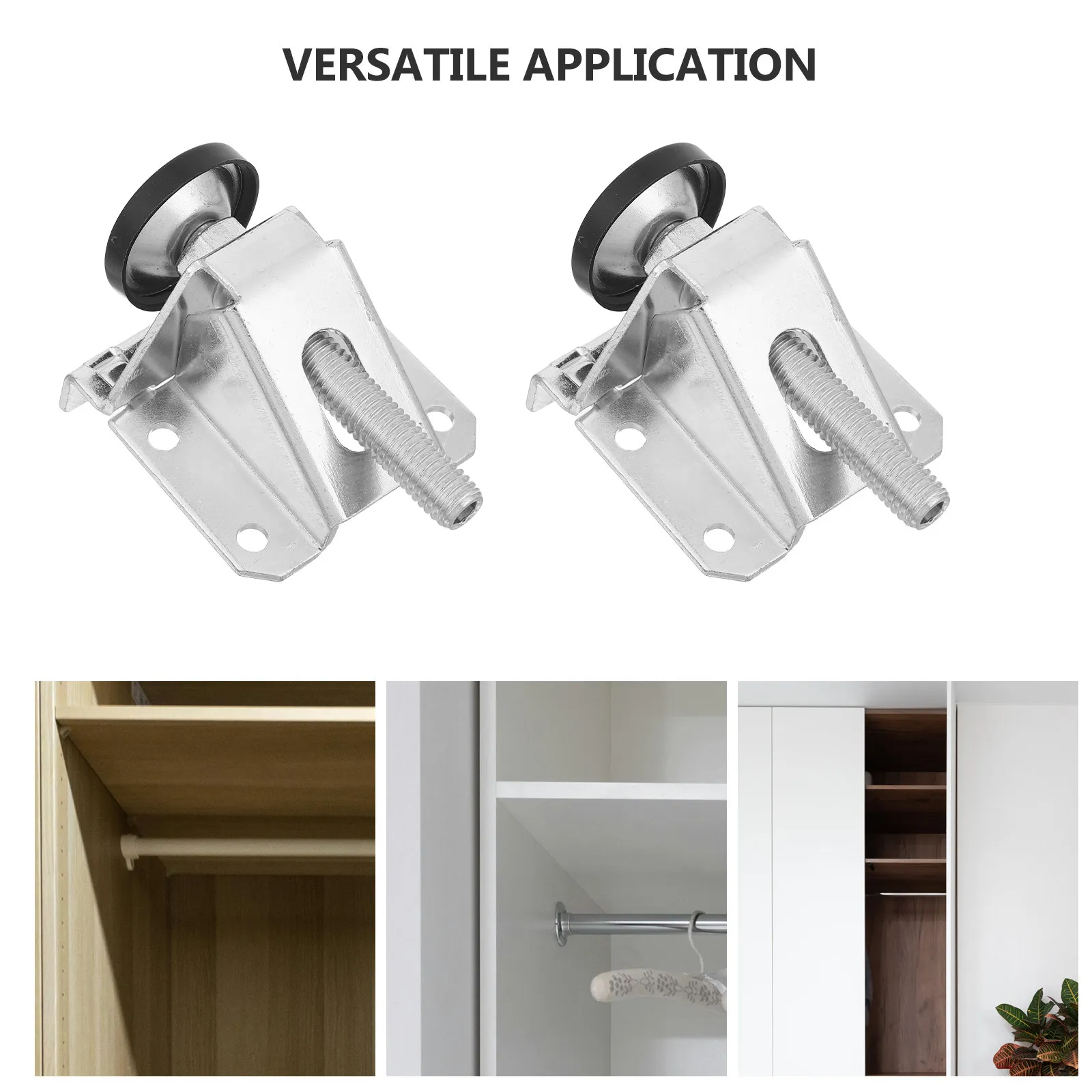 8Pcs Adjustable Heavy Duty Leveling Feet Cabinet Furniture Leg Risers Threaded Screw Design Anti Scratch Floor Protection