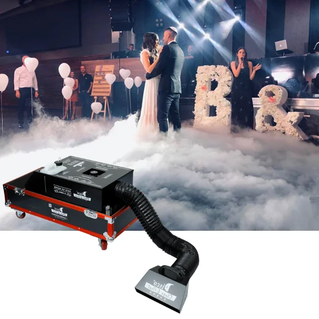 

1500 Watt 3000w Stage Low Fog Machine For Wedding