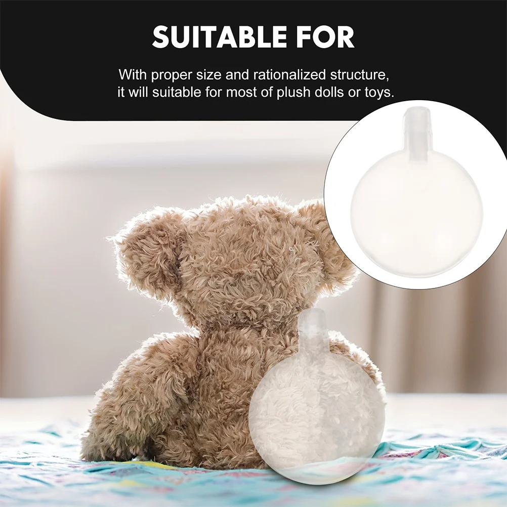 40 Pcs Bb Air Bag Toy Infant Toys Baby Squeaker Replacement Squeakers for Dog Hamster Clear Plush Eva