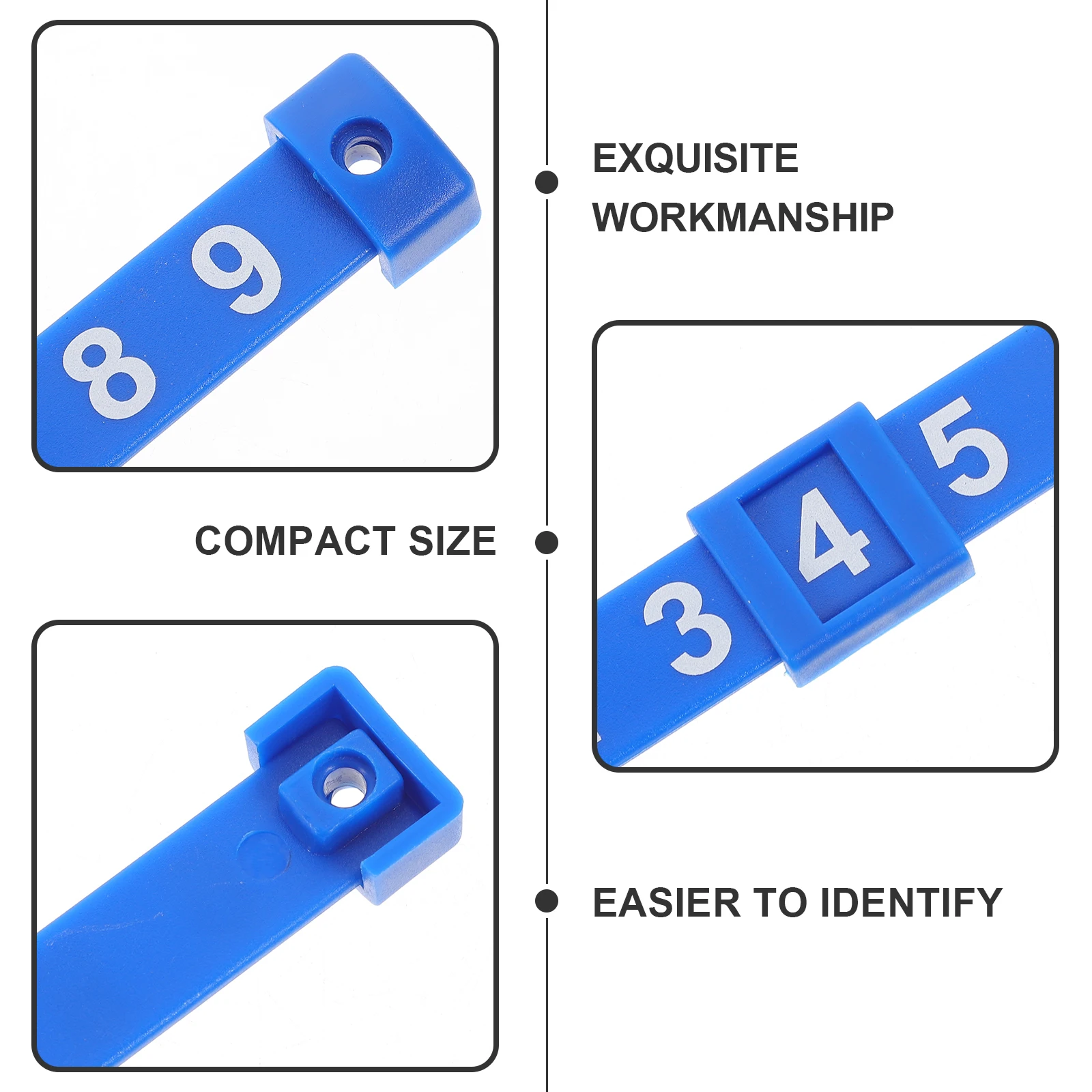 

2pcs Football Counter Bright Background Portable Score Markers For Table Soccer Scoring Counters Table