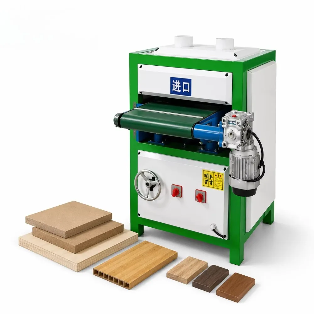 400mm Wide Woodworking Sander for Plywood Solid Wood Furniture Wide Belt Sanding Machine