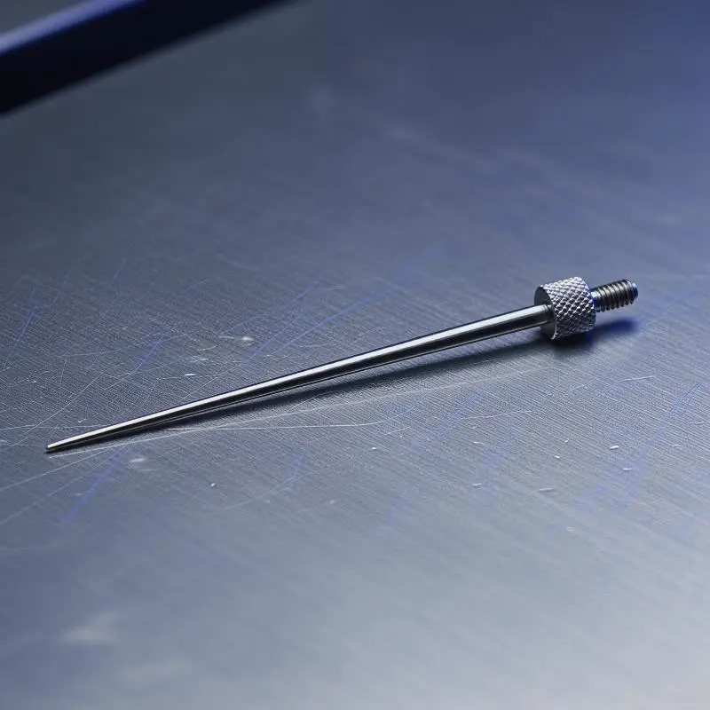 M2.5 Thread HSS Pointed Dial Test Indicator Contact Point High Accuracy for Machinery Manufacturing Measurement Jobs