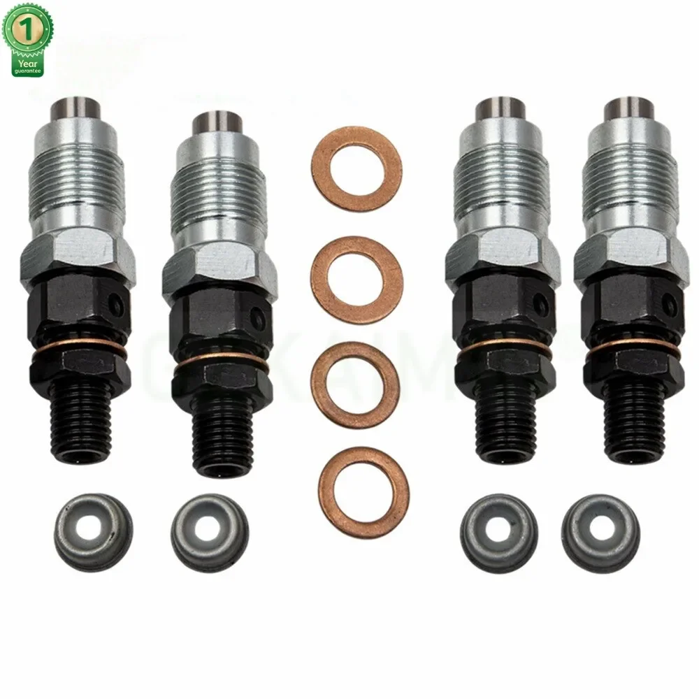Set of 4  Fuel Injectors Nozzel 16454-53905 16454-53900 16454-53000 For Kubota V2203 V2003 D1703