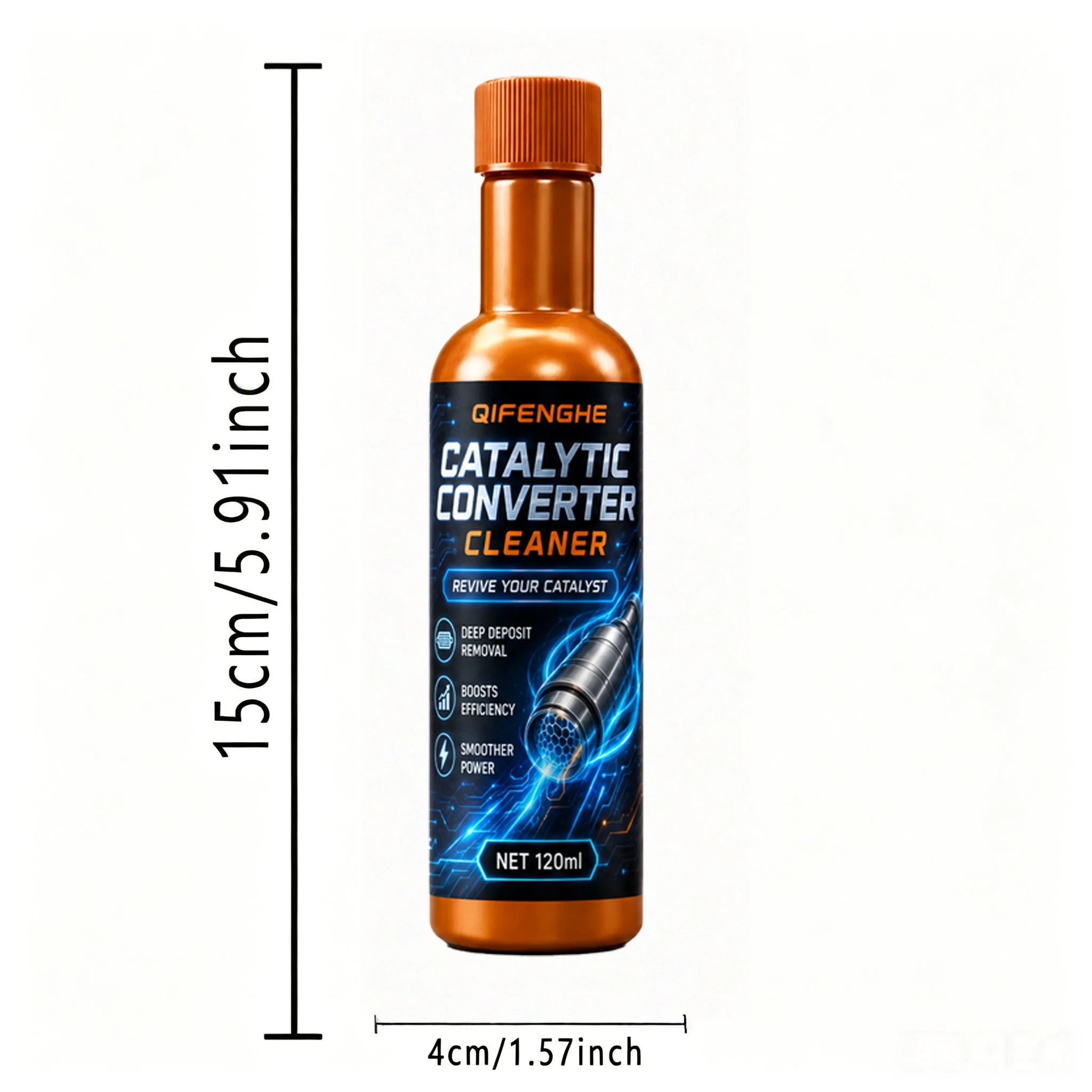 120ml catalytic cleaner – unclog, regenerate, and protect your exhaust.